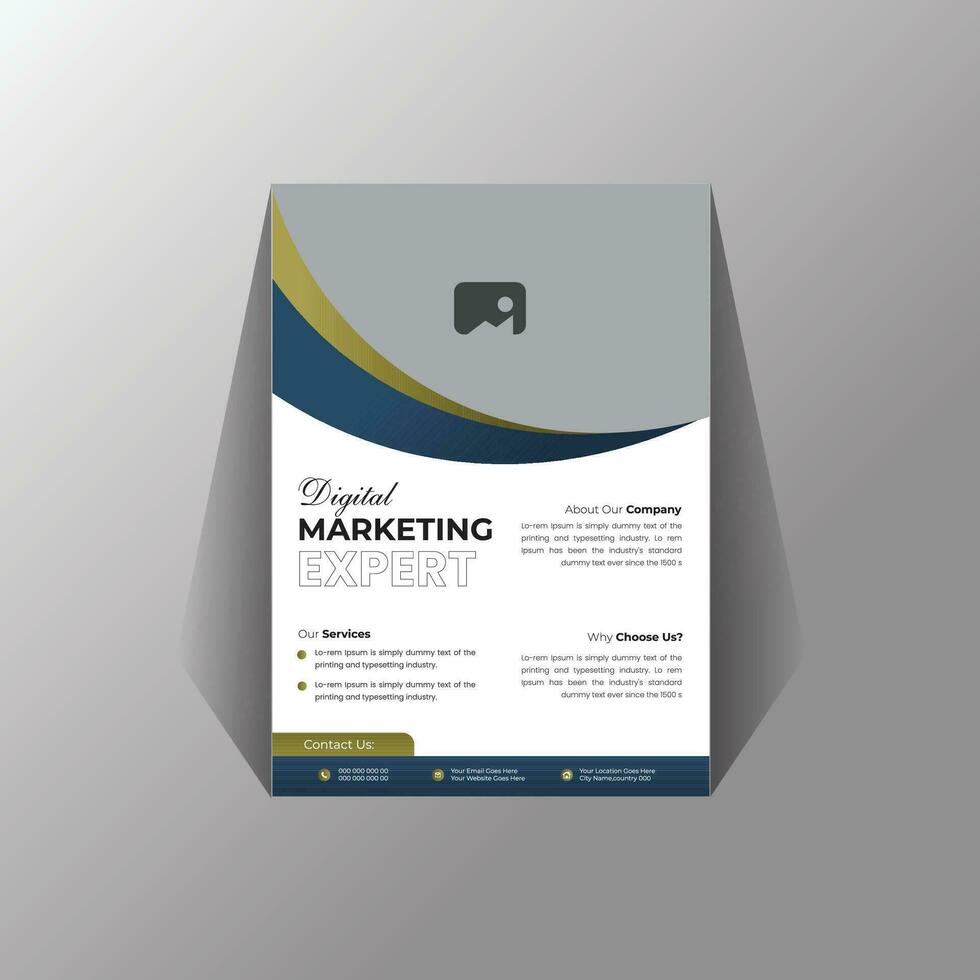 Creative Business Flyer Template Free Vector
