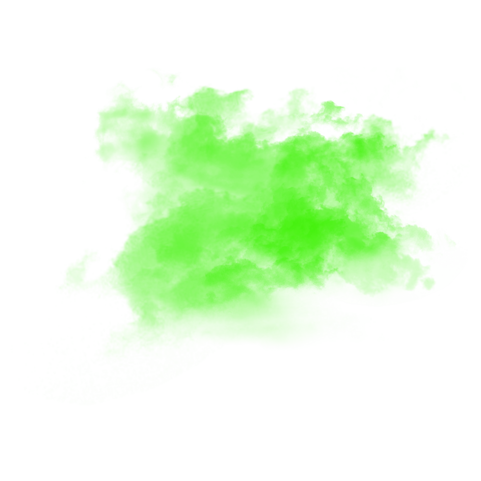Abstract Realistic Green Fog png