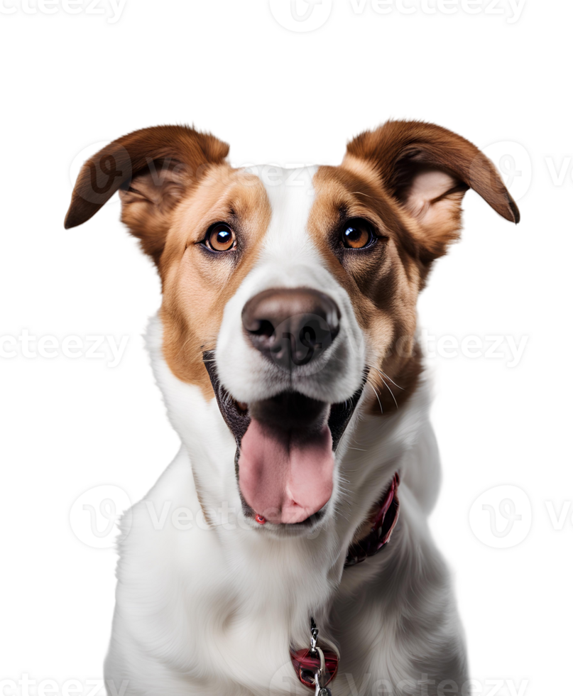 AI generated Happy Dog Strike a Pose png