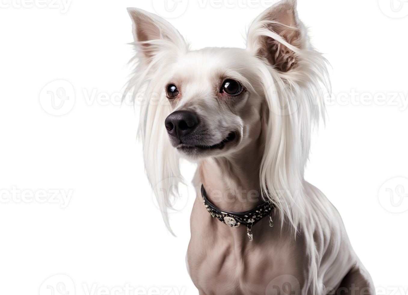 AI generated Happy Full Body Chinese Crested 35544823 PNG