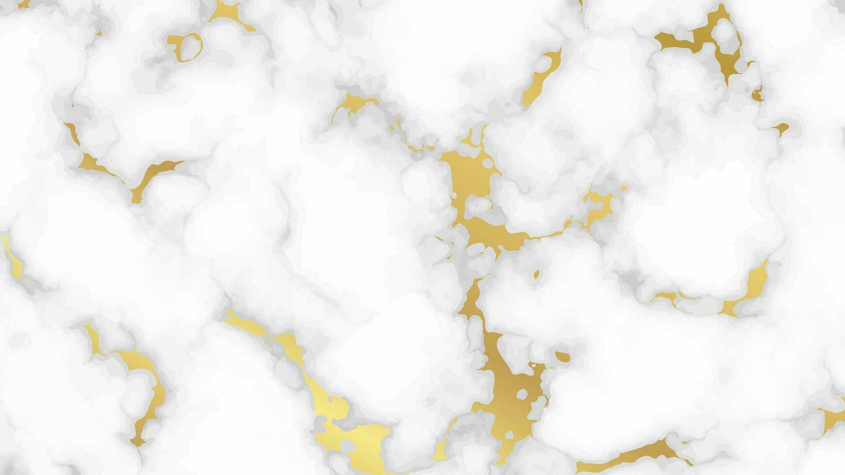 Gold marble texture background vector