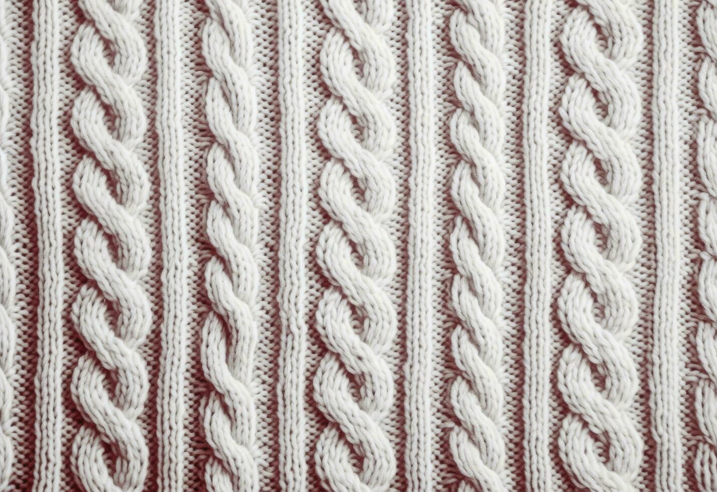 AI generated Knitted sweater texture, background with copy space. AI Generated photo