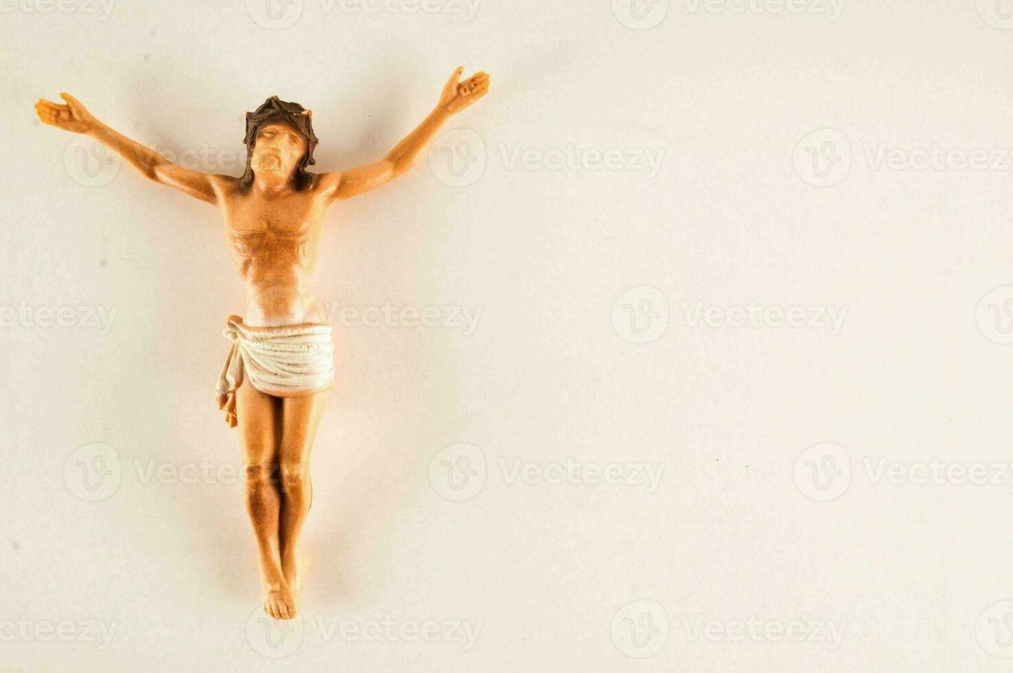 un figurilla de Jesús foto