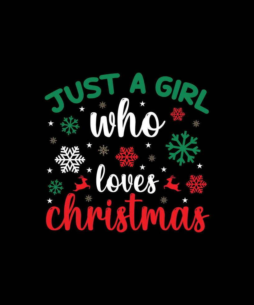 Christmas T-shirt Design vector