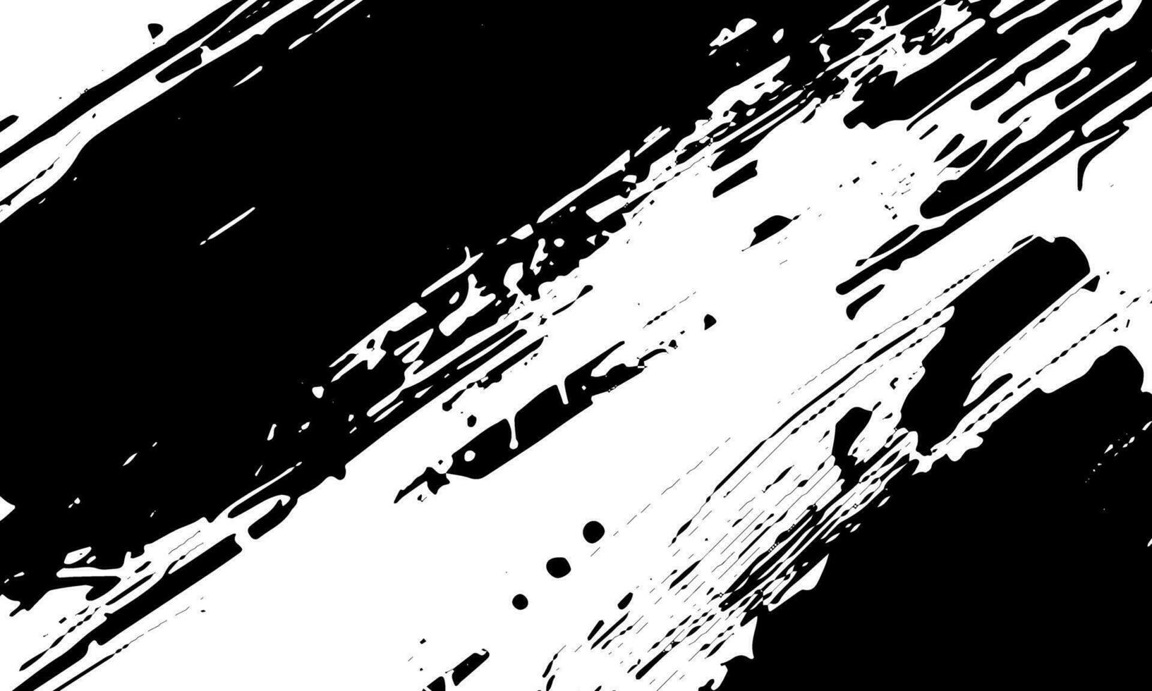 Grunge detailed black abstract texture. Vector background.