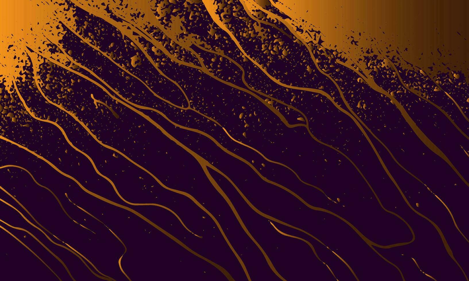 a purple and gold background with a black and white image vector