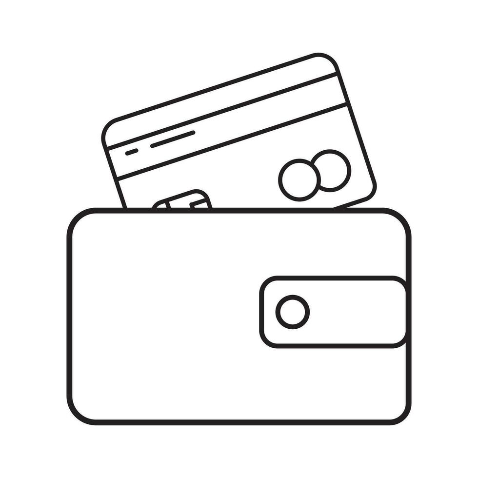 ATM card vector design in modern style, card for online payments and cash withdrawals. vector. eps 10.