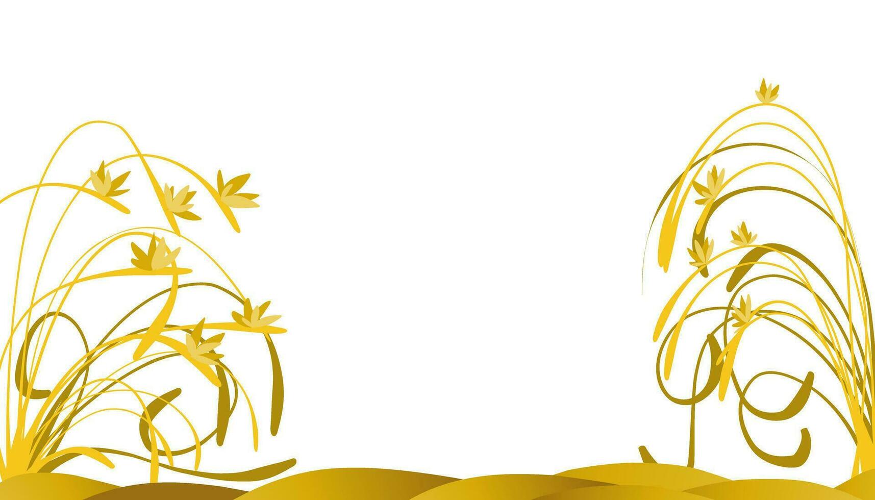 ilustración antecedentes con un meloso amarillo planta tema. Perfecto para fondo de pantalla, invitación tarjetas, sobres, revistas, libro cubre vector