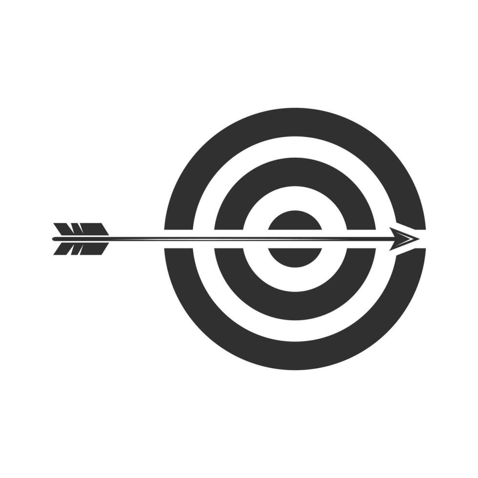 Archery Vector Illustration, Archery Target Vector Set, Arrow Vector