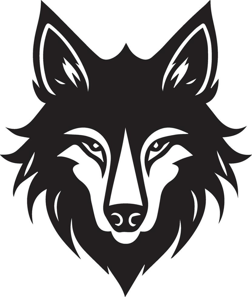 Wolf Head Illustration vector