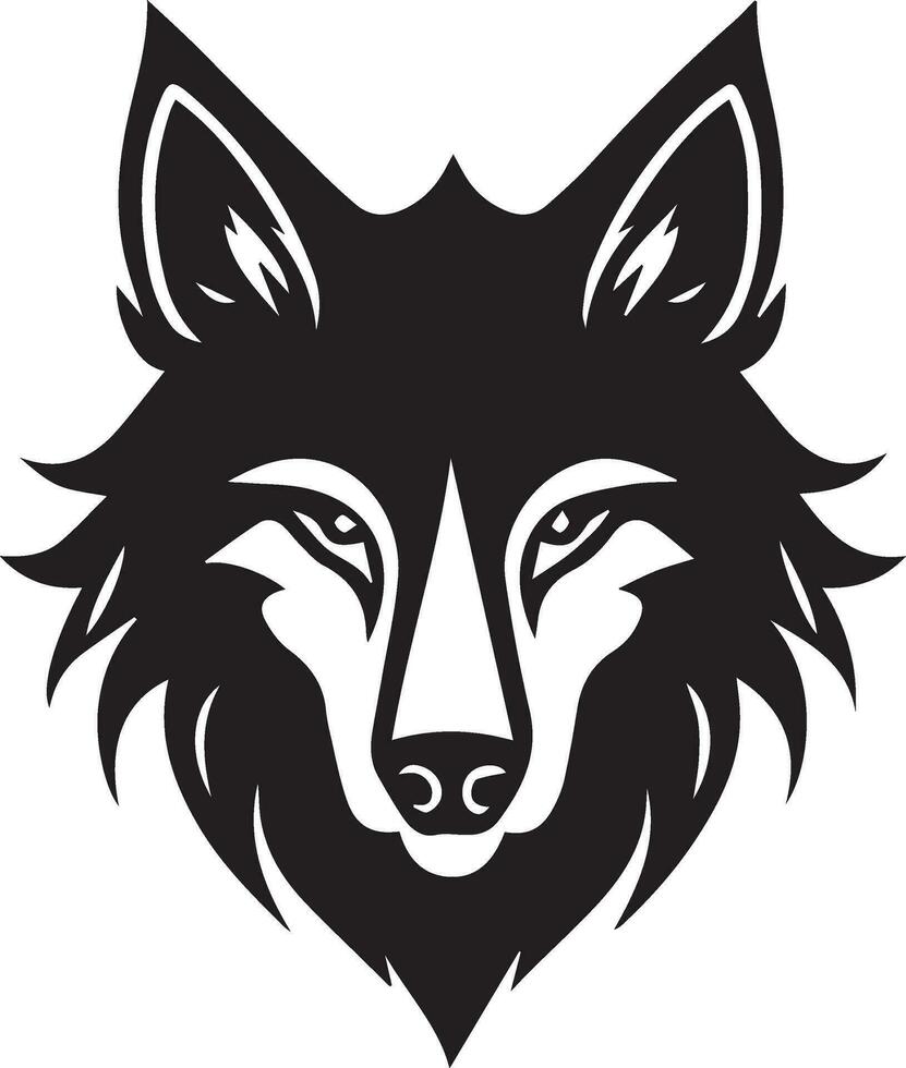 Wolf Head Illustration vector