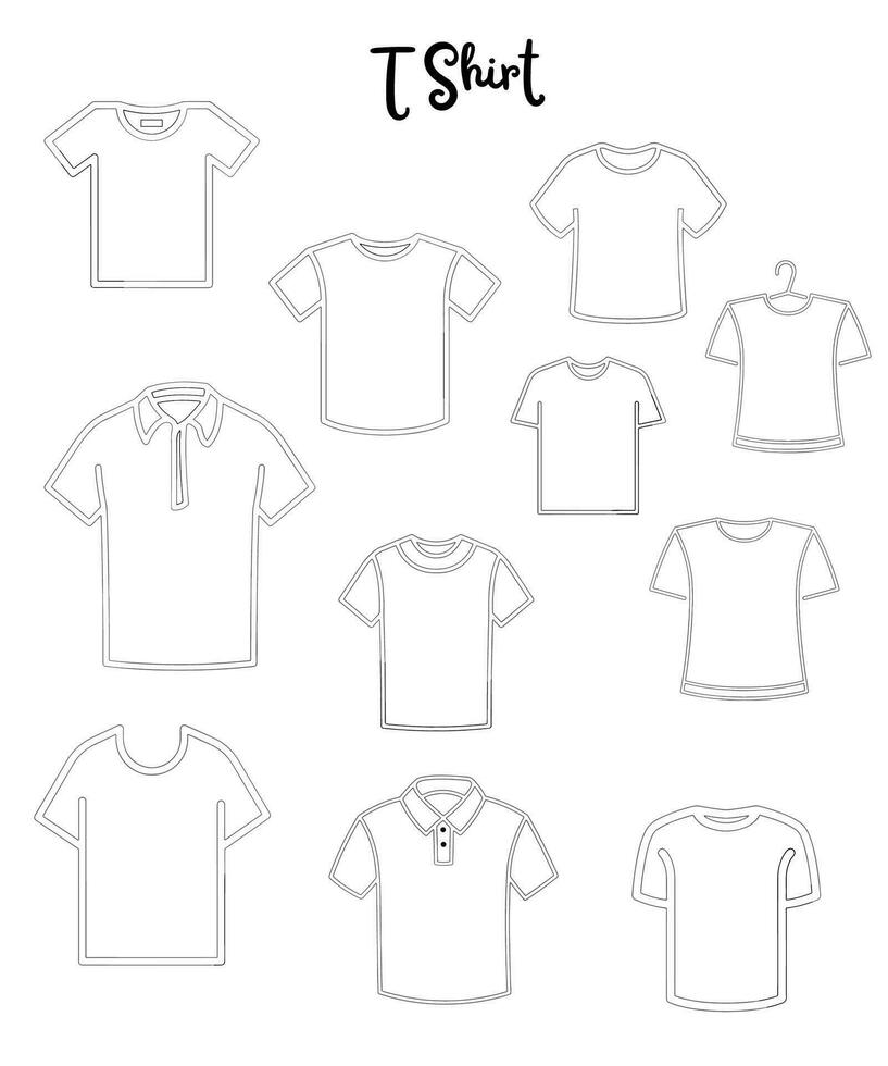 T Shirt vector icon