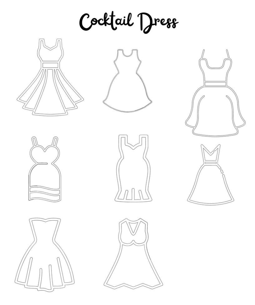 Party Dress vector icon