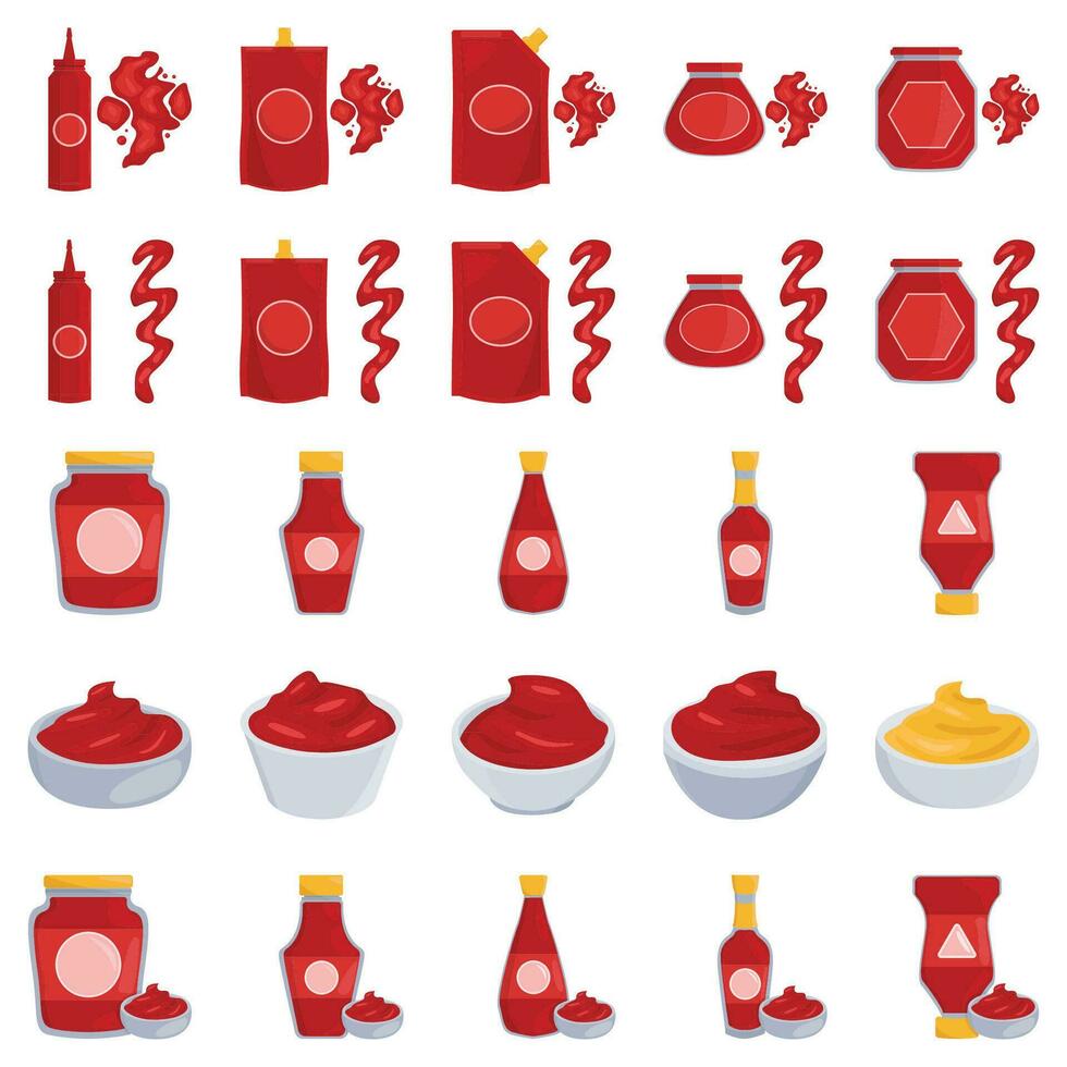 sauce tomato  illustration vector