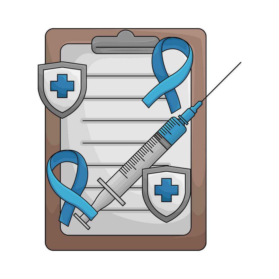 archivo medicina con inyección diabetes ilustración vector