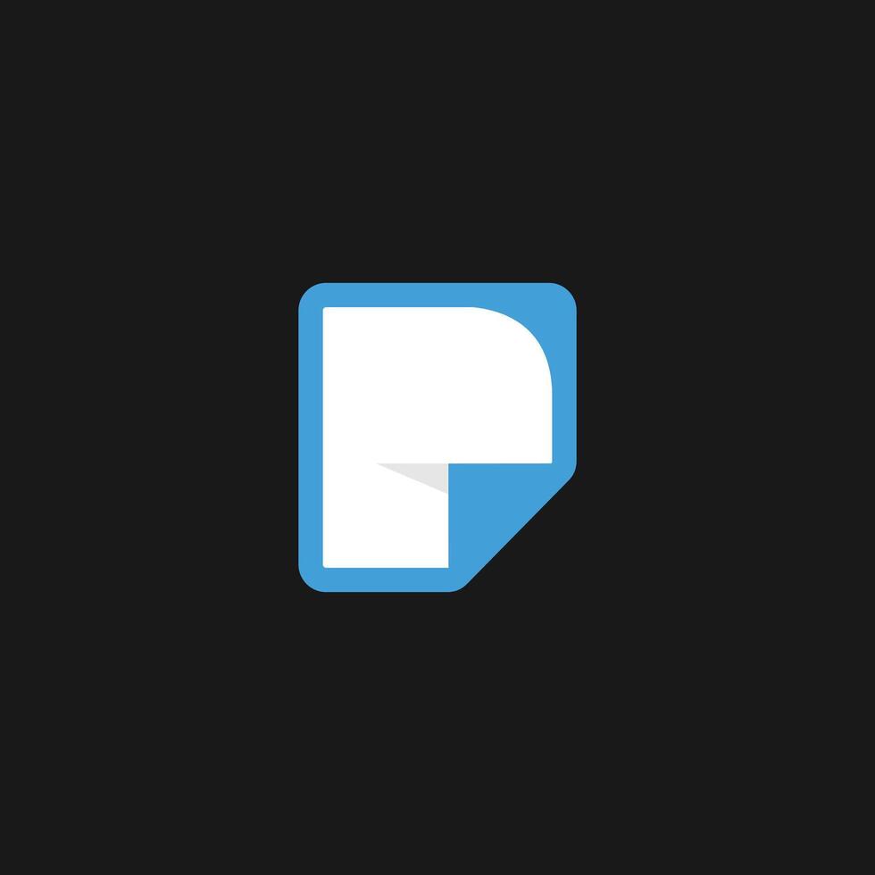 document logo icon vector