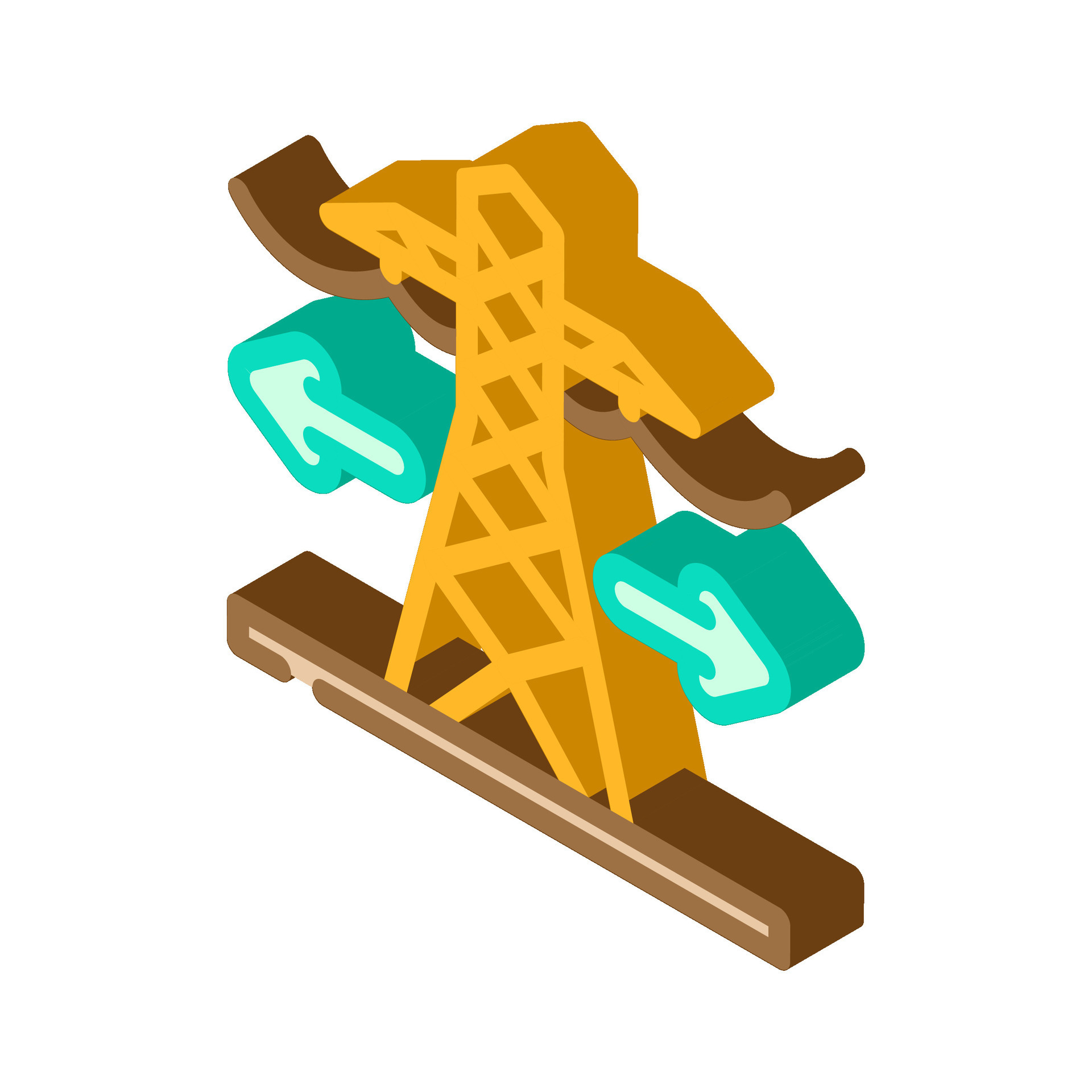 grid expansion electric isometric icon vector illustration 35558743