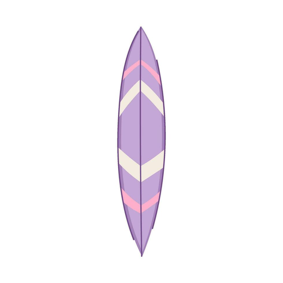 shape surfboard cartoon vector illustration