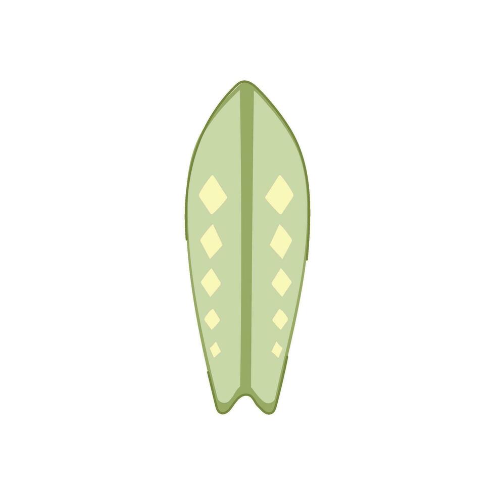 graphic surfboard cartoon vector illustration