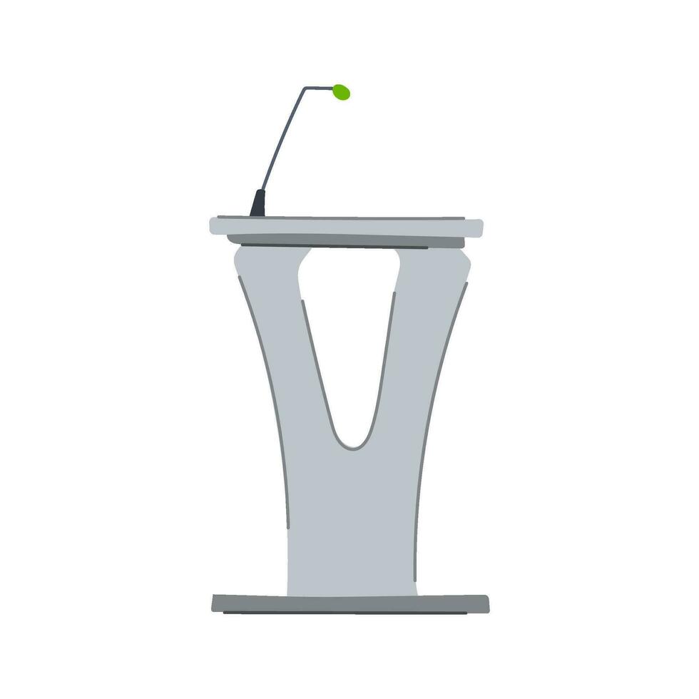 pedestal podium cartoon vector illustration