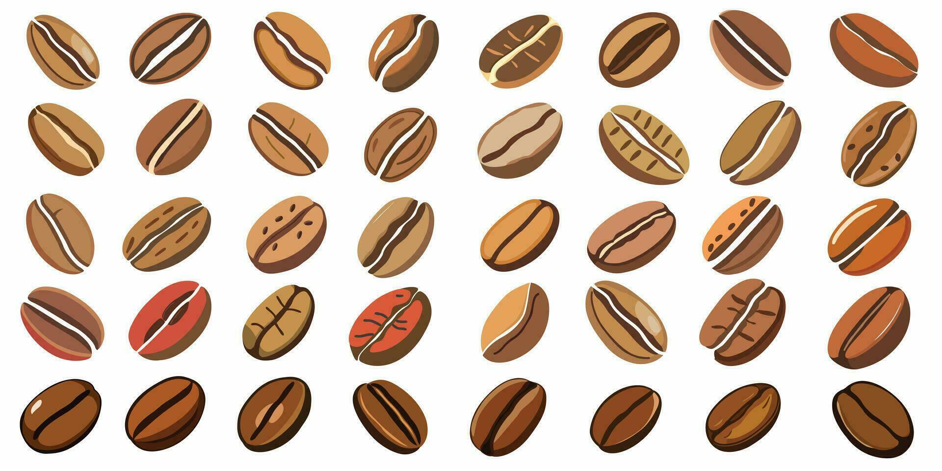 café frijoles clipart vector haz