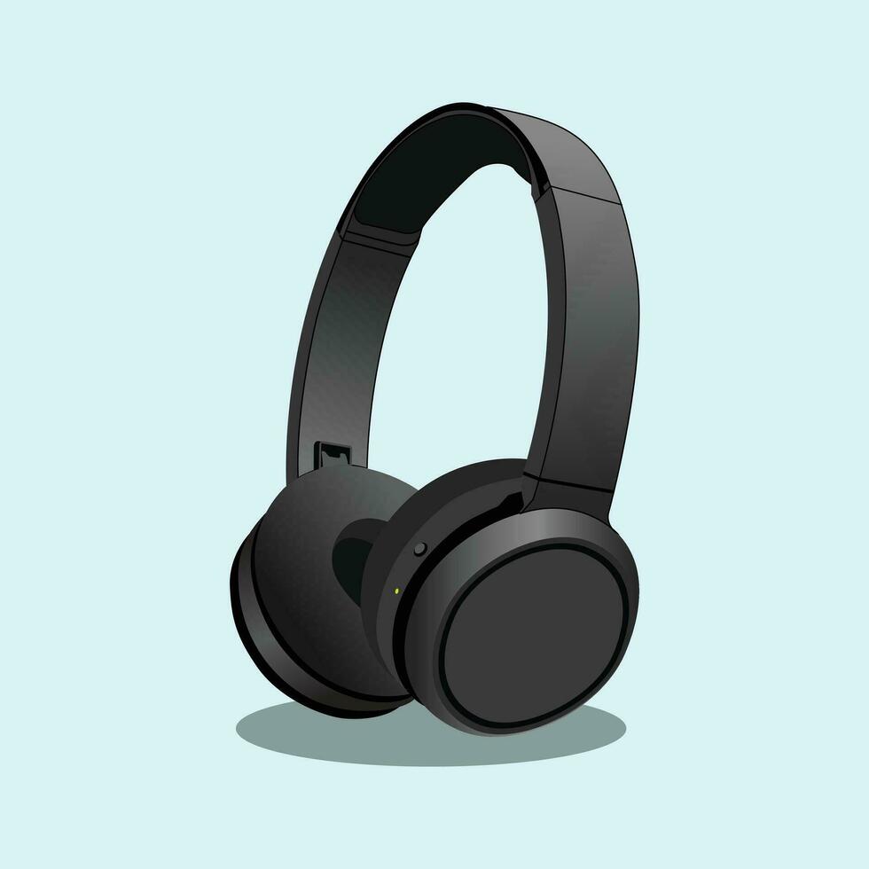 Headphone and technology for listening to music earphones icon, headphone design vector illustration.