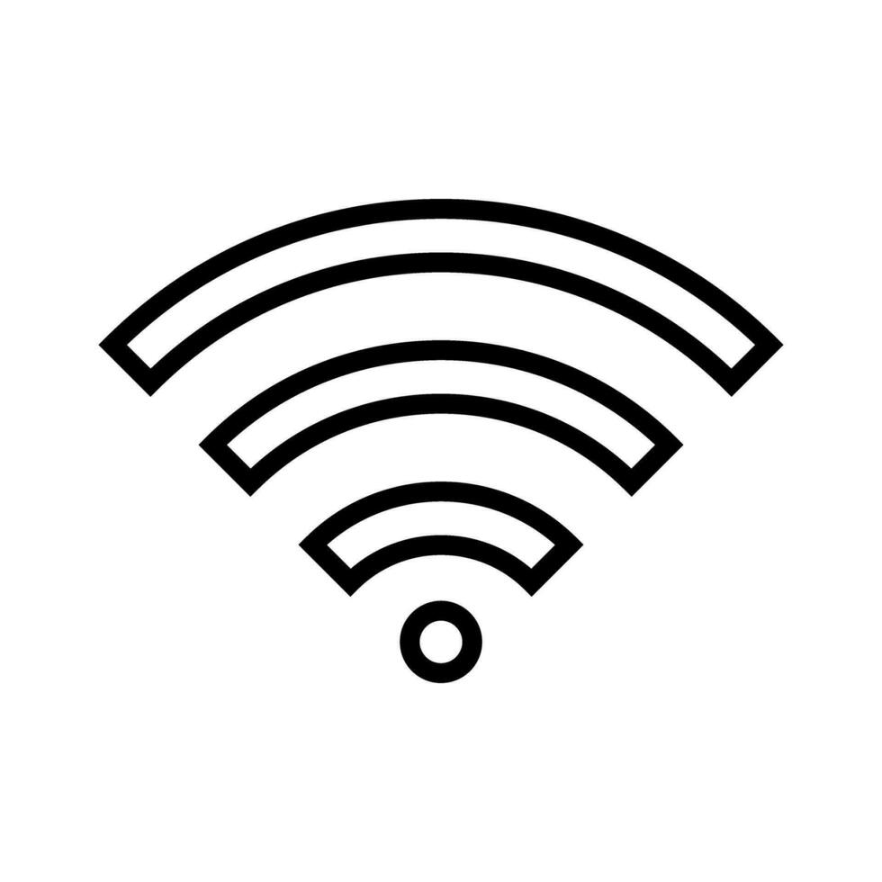Signal icon vector. wifi illustration sign. antenna and satellite signal symbols. Wireless technologys. vector