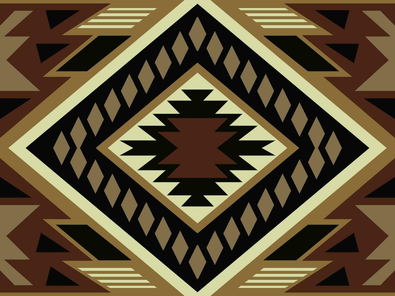 navajo tribal vector sin costura modelo. nativo americano ornamento. étnico sur occidental decoración estilo. boho geométrico ornamento. vector sin costura modelo. mexicano frazada, alfombra. tejido alfombra