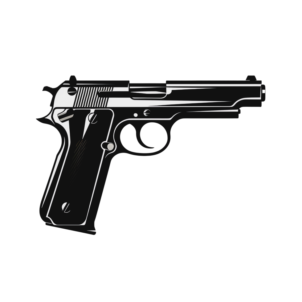 AI generated Empowering Safety and Responsibility Evocative Images of Guns and Defense, Generative Ai png