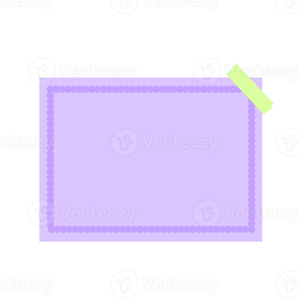 Cute Note Paper png
