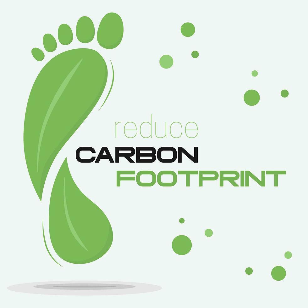 Carbon footprint Leaf icon. Carbon neutral symbol. Environmental awareness sign vector