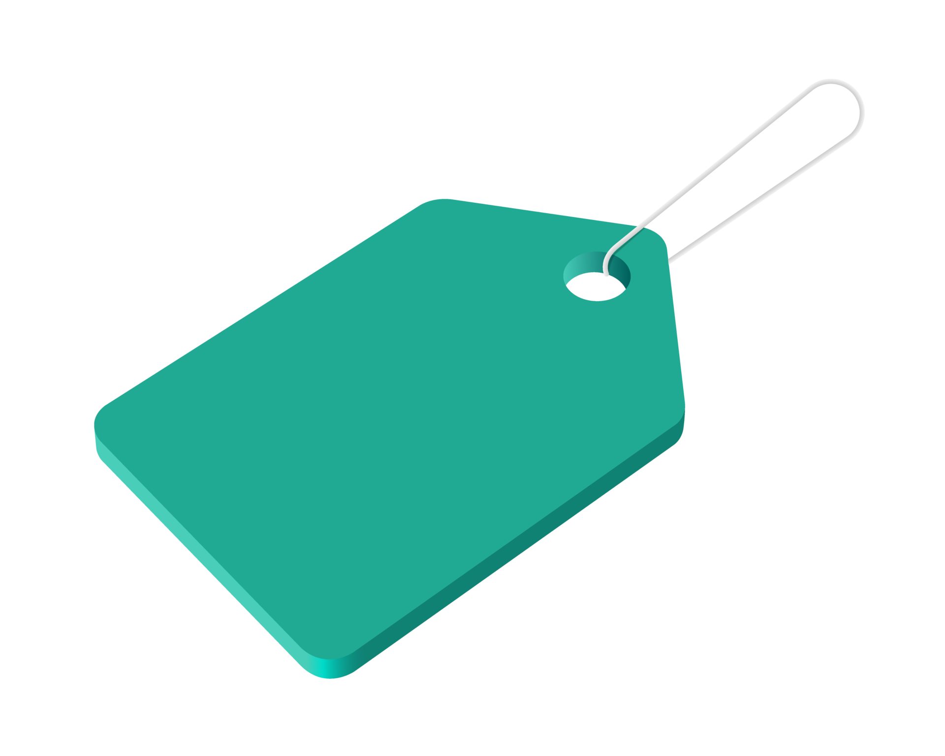 Green Tag label on transparent background 35567050 PNG