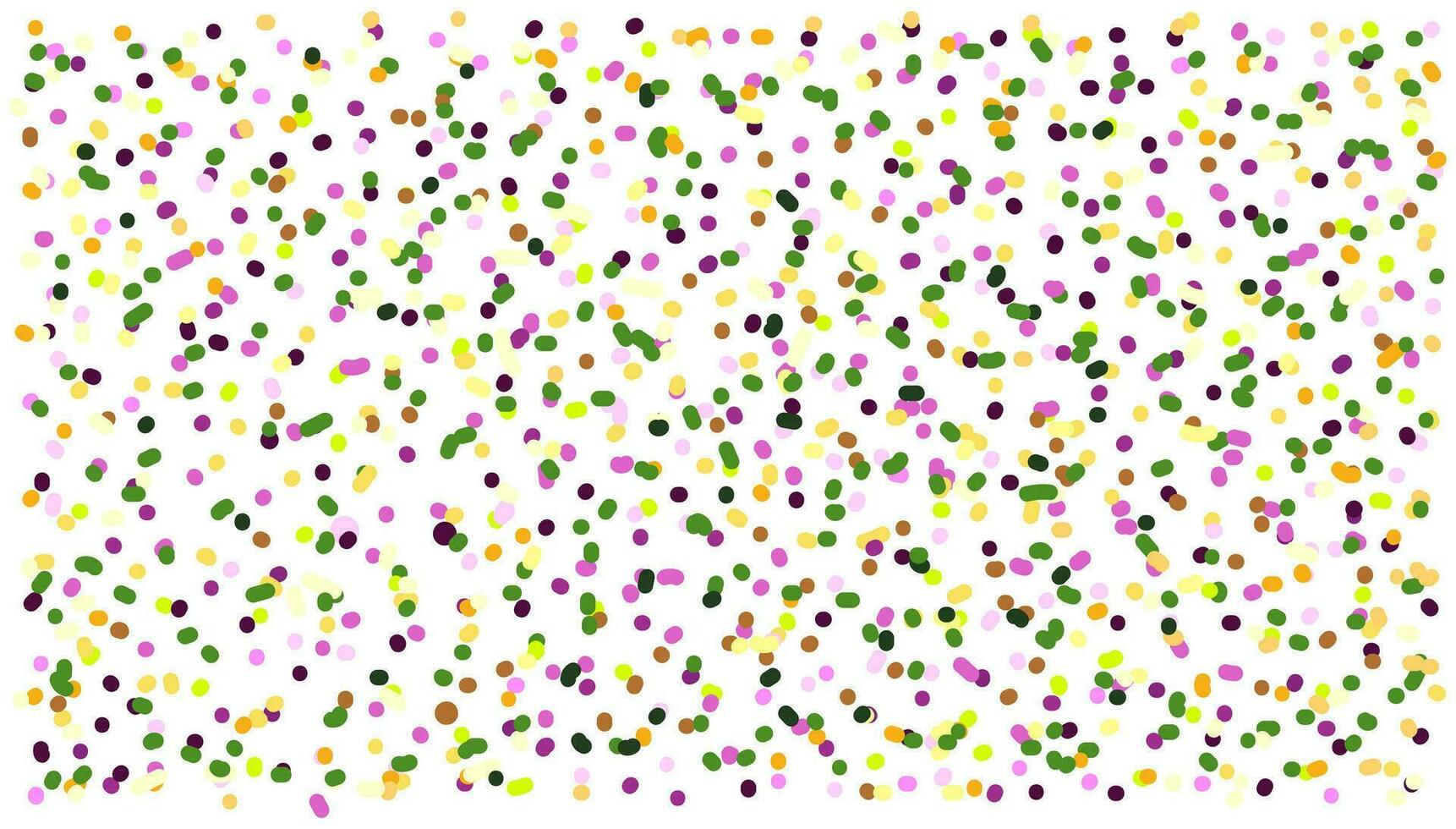 Multi-colored confetti abstract background. Festive decorative tinsel element for design. Fun ornament Template for design. Bright colours. Printing of banners, posters, T-shirts and postcards. vector