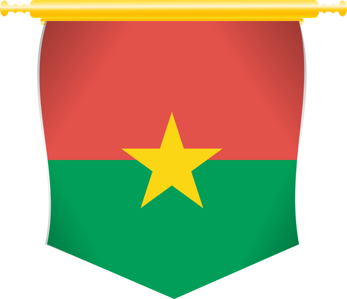 Burkina Faso Country Flag png