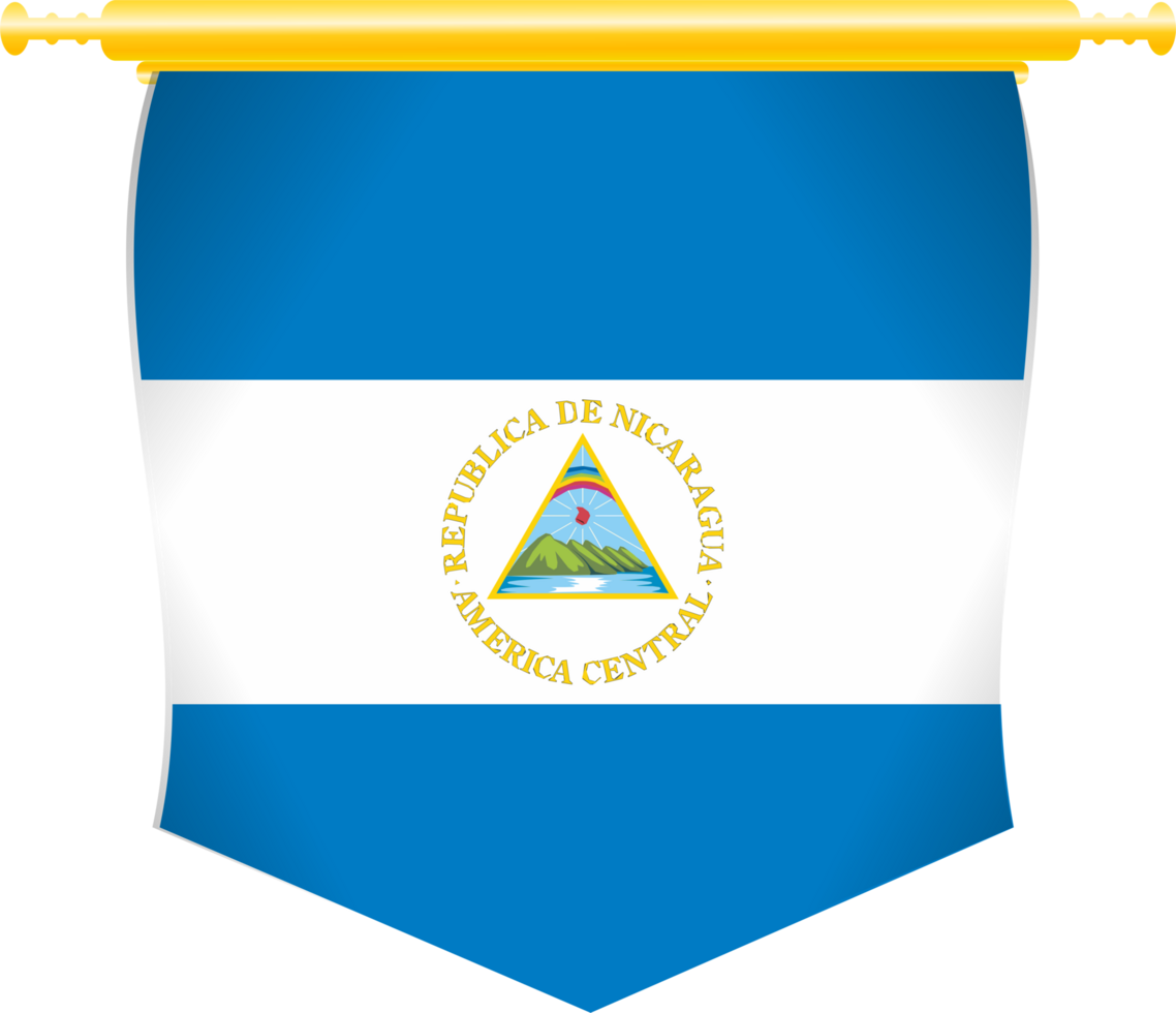 Nicaragua Country Flag png