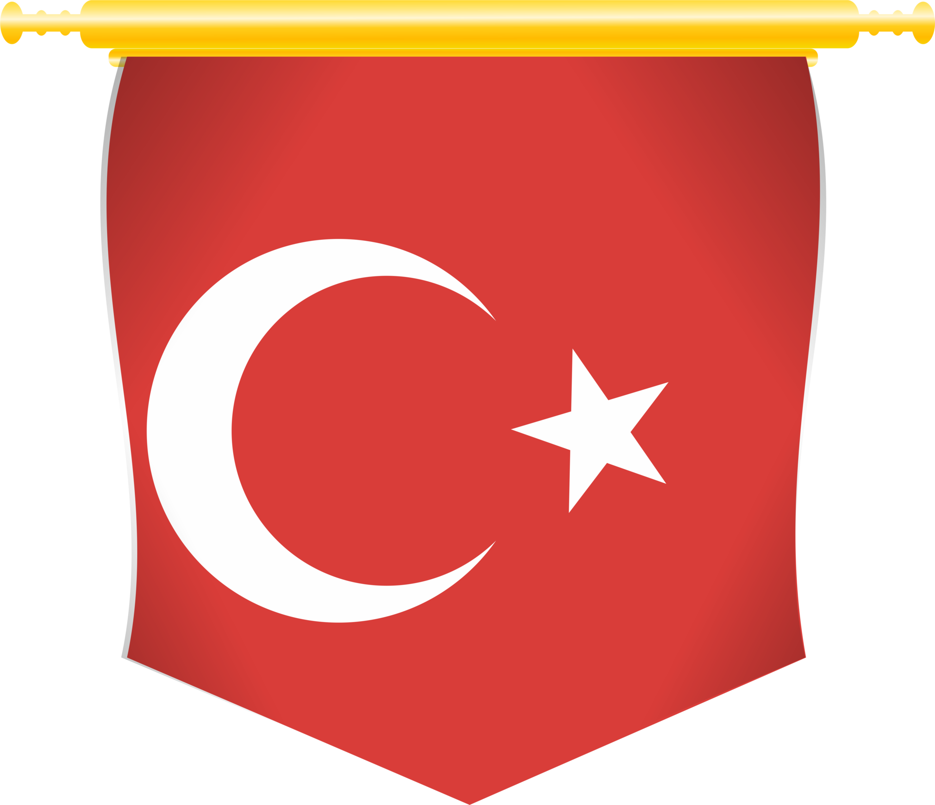 Turkey Country Flag 35567566 PNG