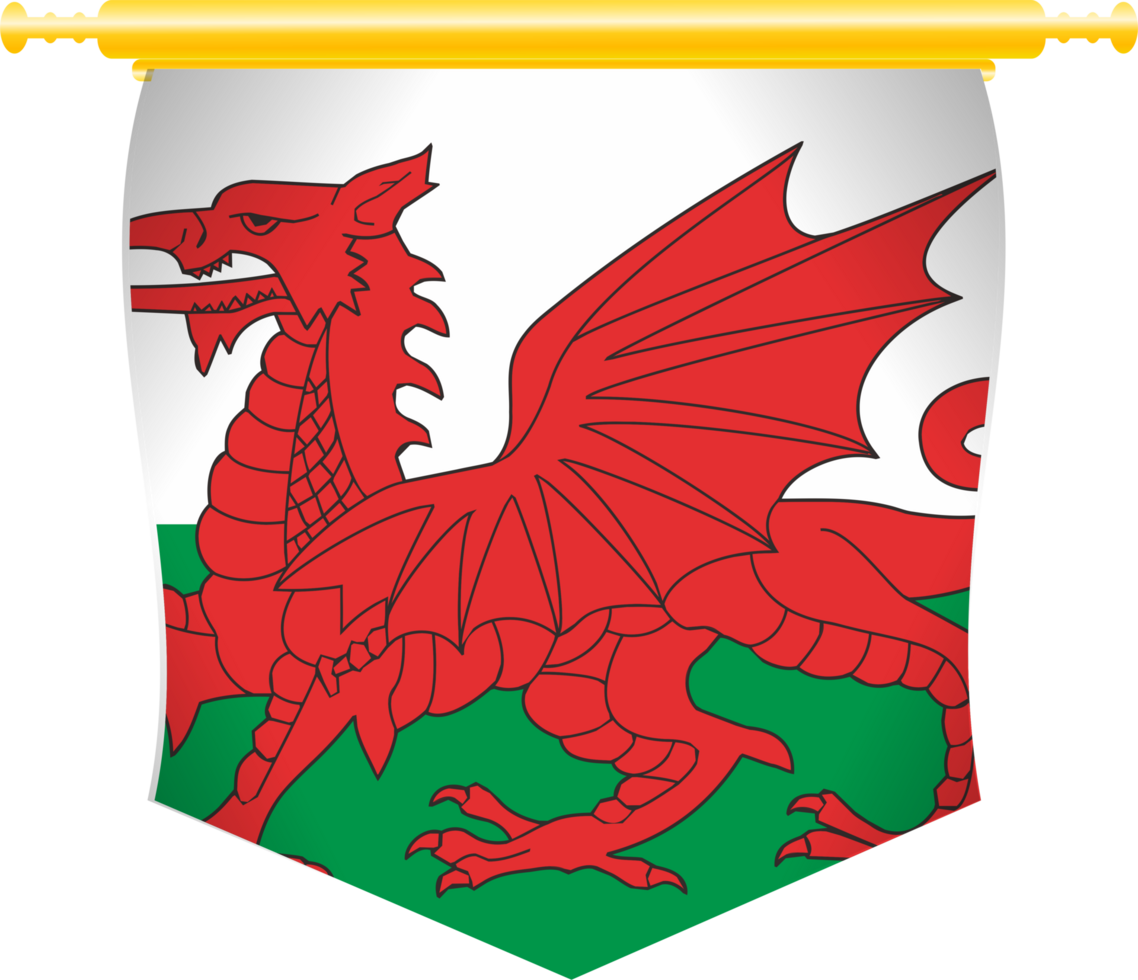 Wales Country Flag png