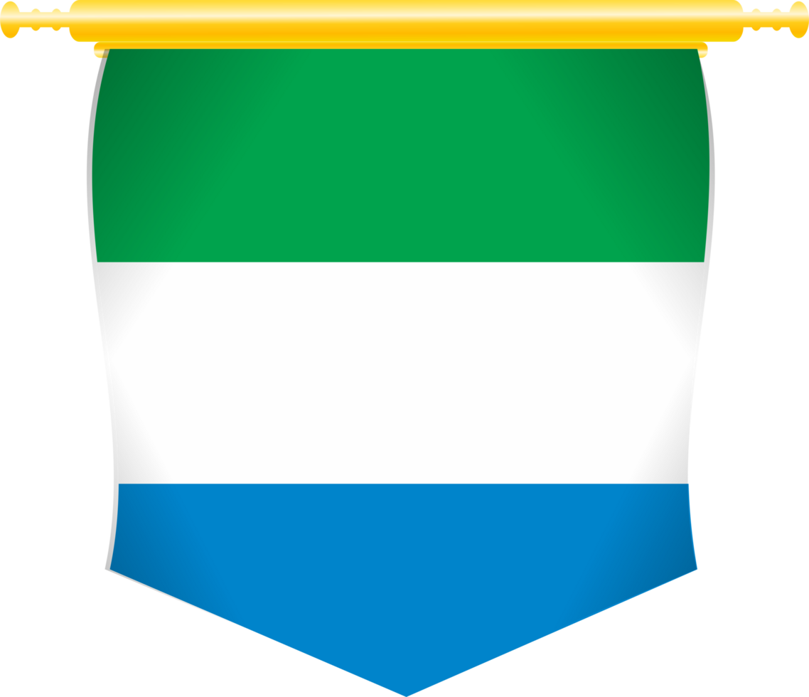 Sierra Leone Country Flag png