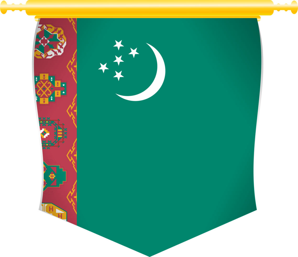 Turkmenistan Country Flag png