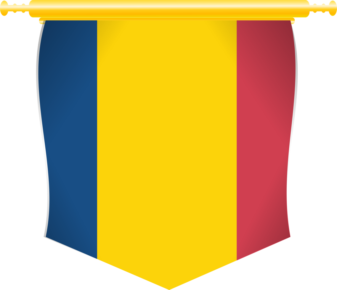 Chad Country Flag png