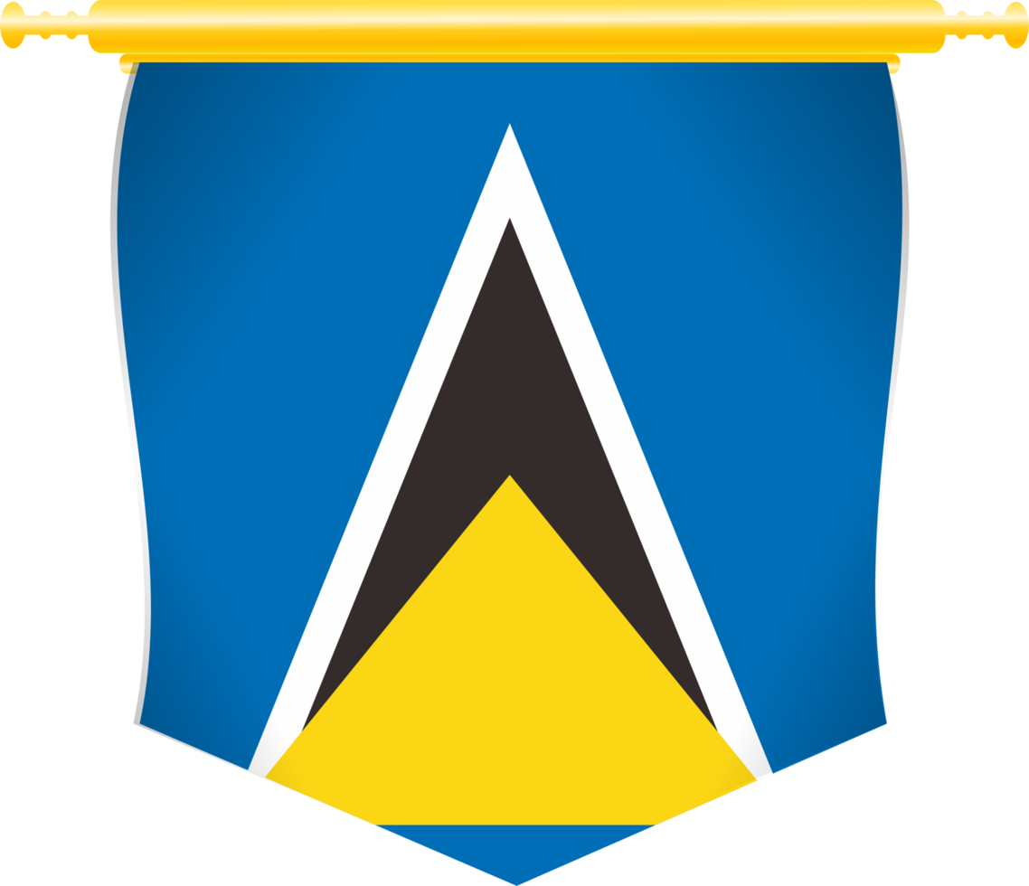 Saint Lucia Country Flag png