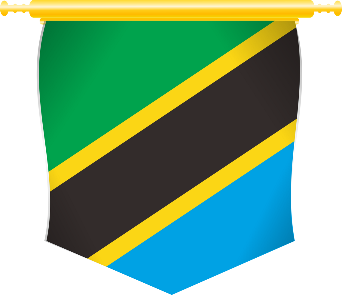 Tanzania Country Flag png