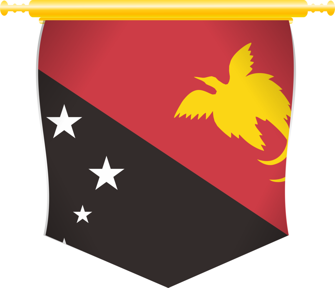 Papuasia nuevo Guinea país bandera png