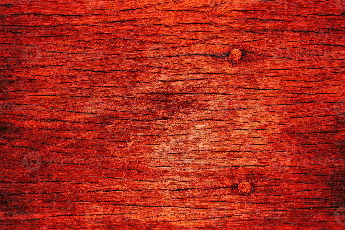 Red wood plank texture. Background old red panels. photo