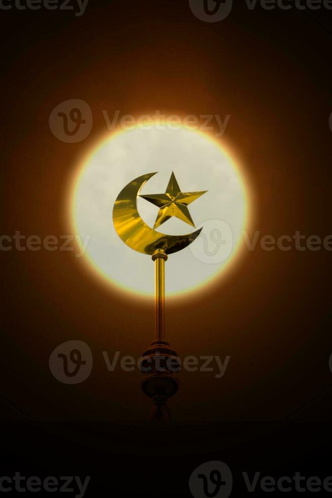 Islamic golden symbol photo