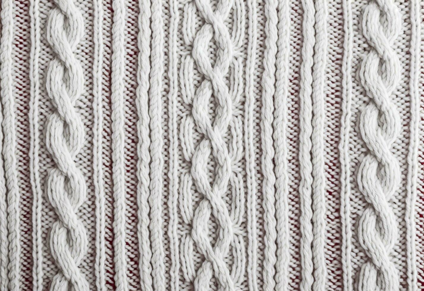 AI generated Knitted sweater texture, background with copy space. AI Generated photo