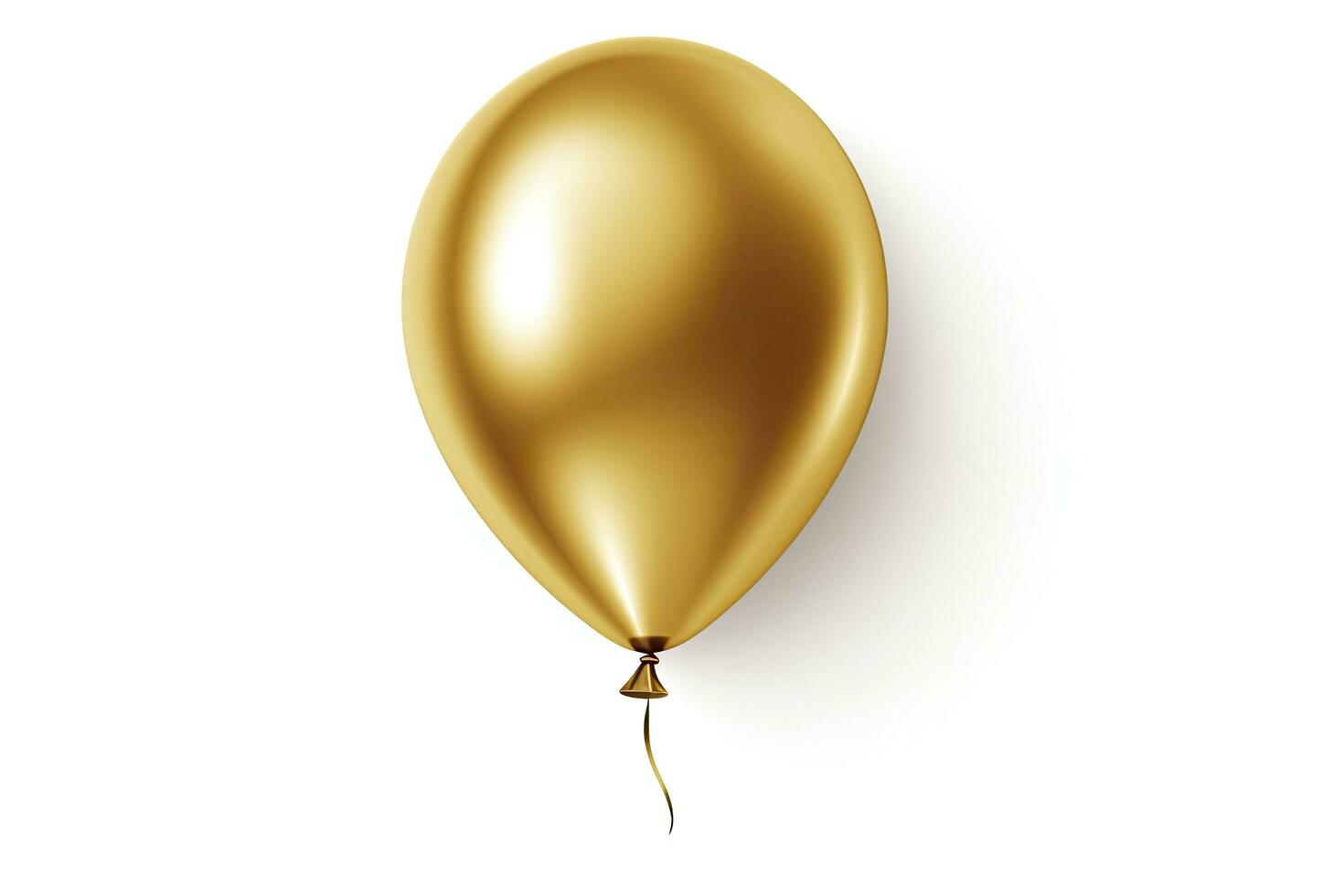 AI generated Birthday balloon flying for party and celebrations. AI Generated photo