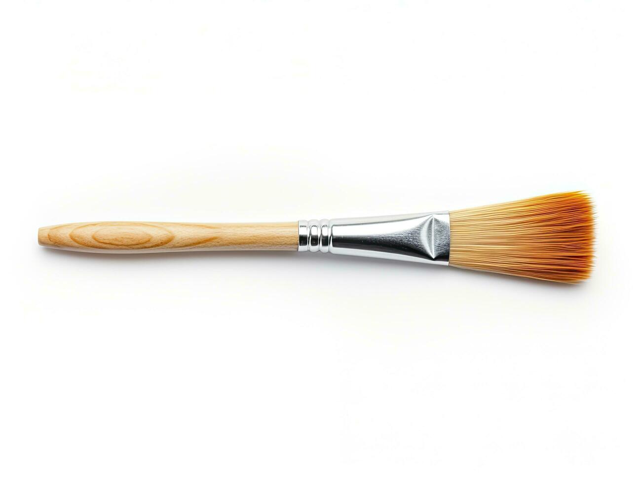 AI generated Paintbrush isolated white background. AI Generated photo