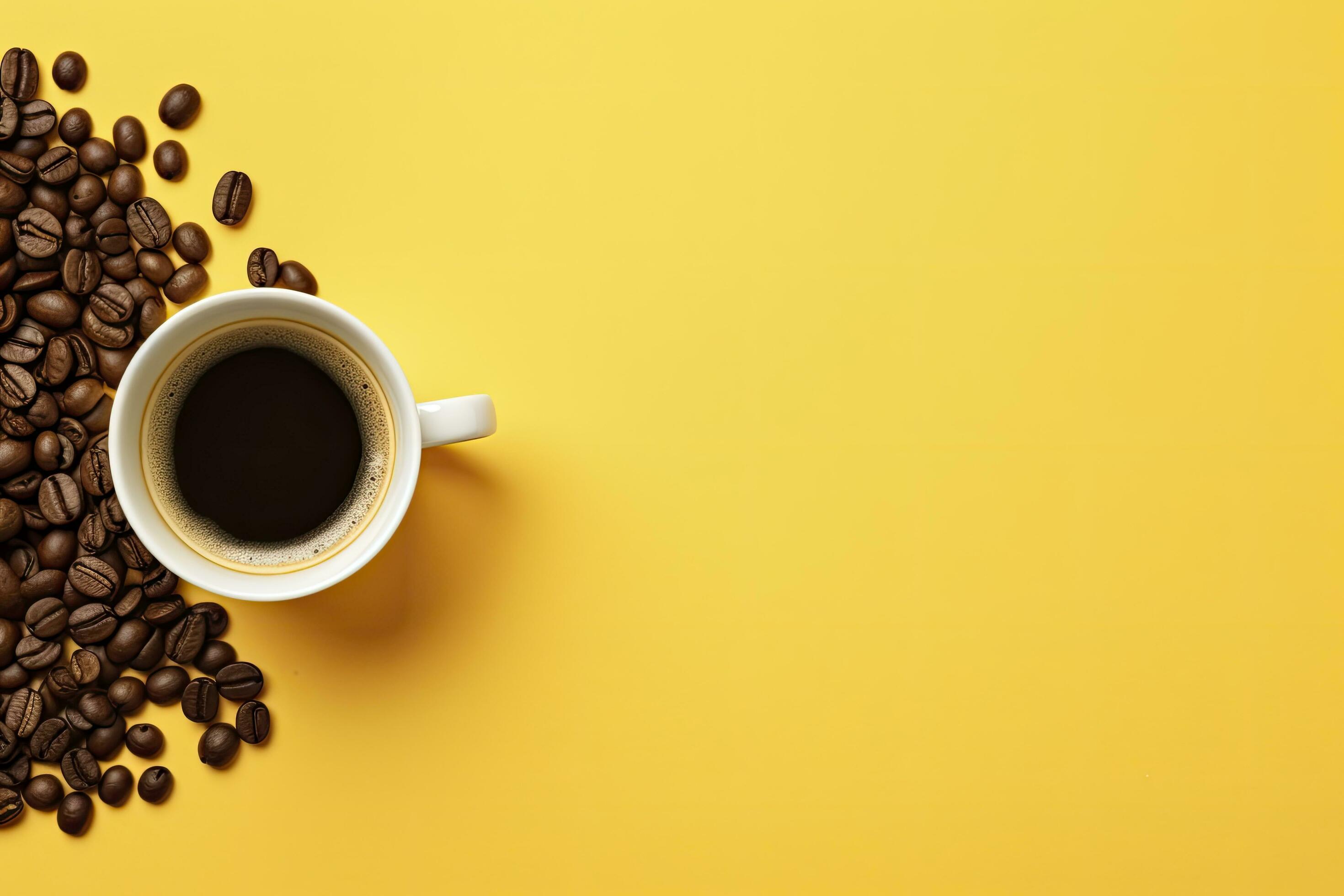 AI generated Good morning hot coffee. AI Generated 35573116 Stock Photo