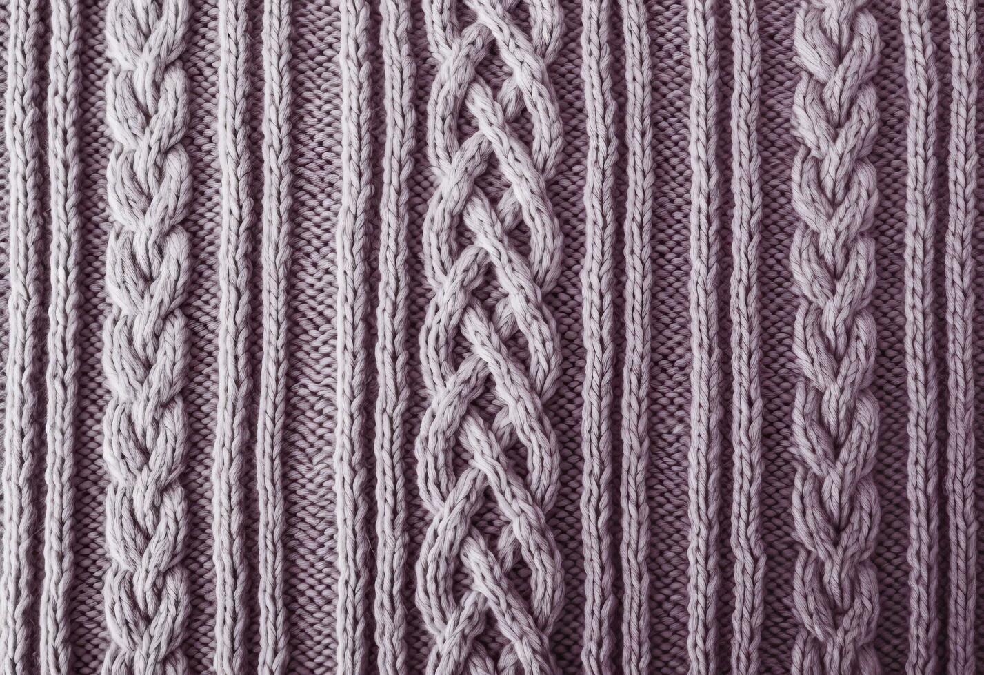 AI generated Knitted sweater texture, background with copy space. AI Generated photo